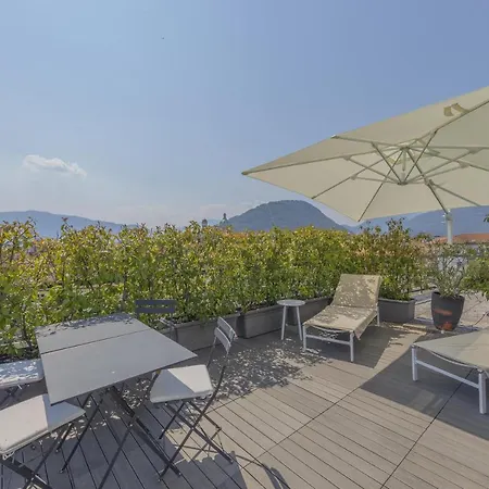 アパート La Terrazza Sul Lago